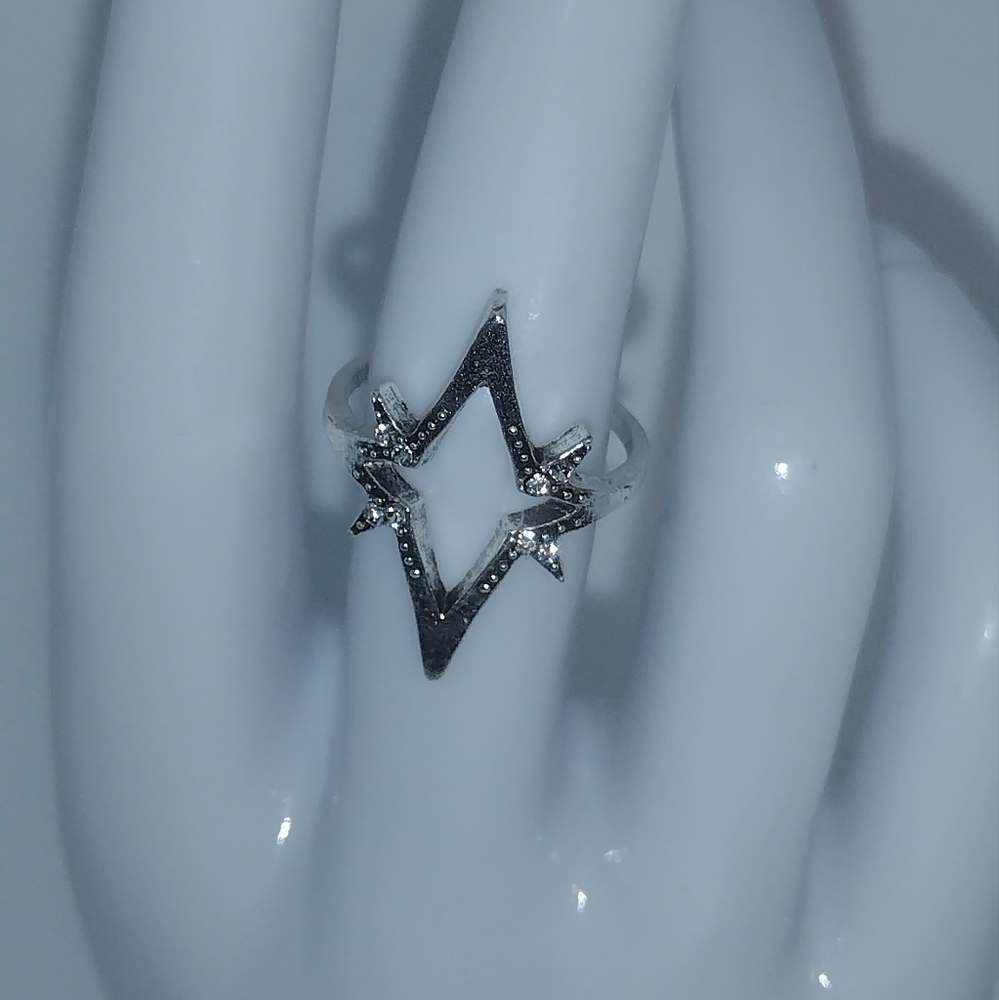Bohemian Style Ring - Sharp Angles